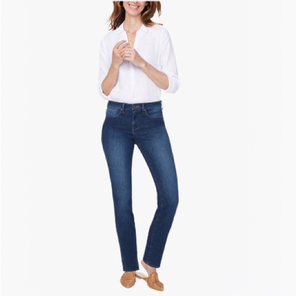 NYDJ Sheri Slim Liftxtuck Technology High-Rise Women’s Jeans - Size: 6 - Picture 1 of 17